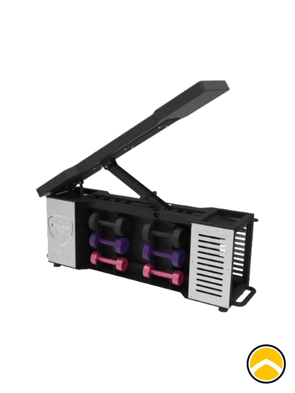 Ostavka za bučice i girje, Podesiva klupa, Klupa za naskakanje, Saonice za guranje/vučenje